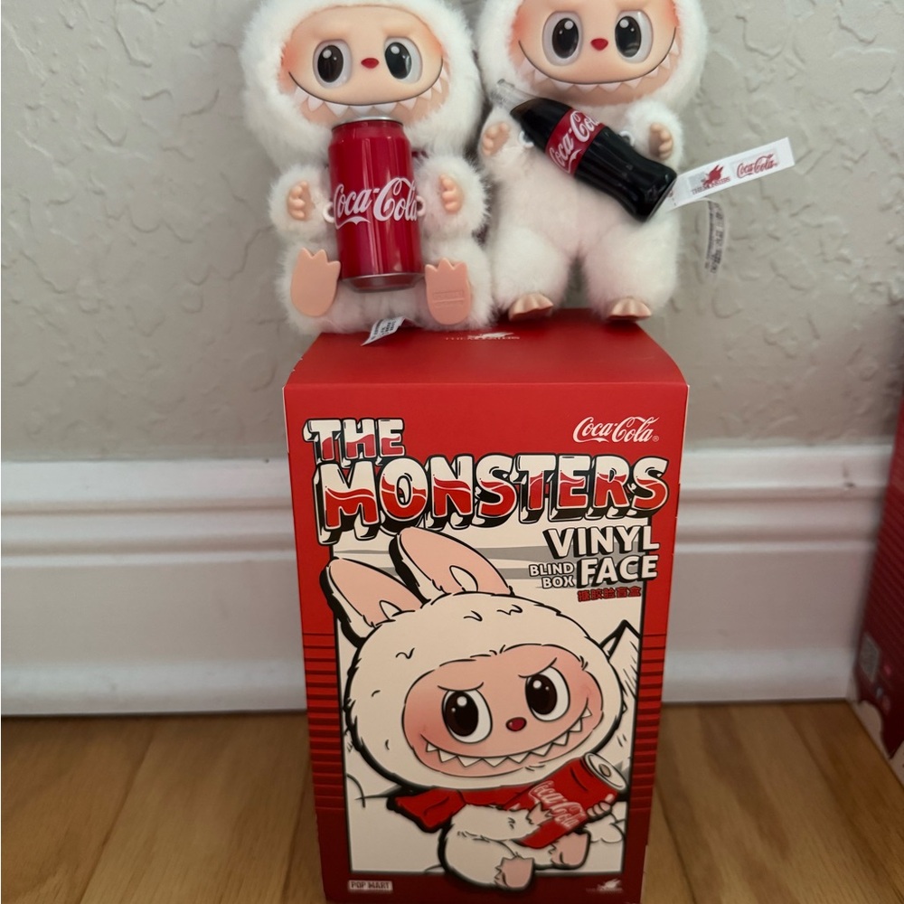 (Unopened) limited edition- brand new Coca-Cola, The Monsters Vinyl Figures